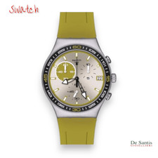 Orologio da polso SWATCH collezione Irony Green Wink  uomo  Swiss Made verde