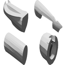 Fusoliera Aereo RC per