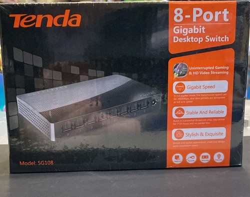 Switch ethernet tenda sg108 - ethernet, 8