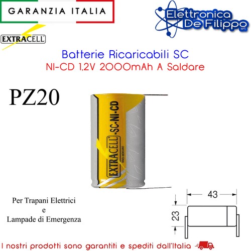 Venti batterie ricaricabili - venti,