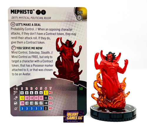 Marvel heroclix mephisto - marvel, #042