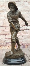 Statua Di Pescatore In Bronzo