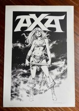 AXA di Enrique Badía Romero - Litografia Signed & Numbered