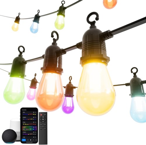 Luci colorate esterno con - da,