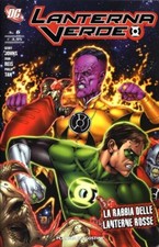 Fumetto LANTERNA VERDE n 6 LA RABBIA DELLE LANTERNE ROSSE - PLANETA-DE AGOSTINI