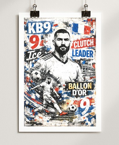 Stampa calcio karim - calcio, benzema