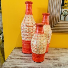 Vasi bottiglia in terracotta