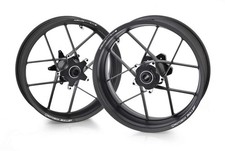 COPPIA CERCHI CARBONIO OPACO