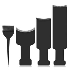 Balayage Board Set, 4 Pezzi Tavola Evidenziatrice e Kit Spazzola per Tintura Capelli