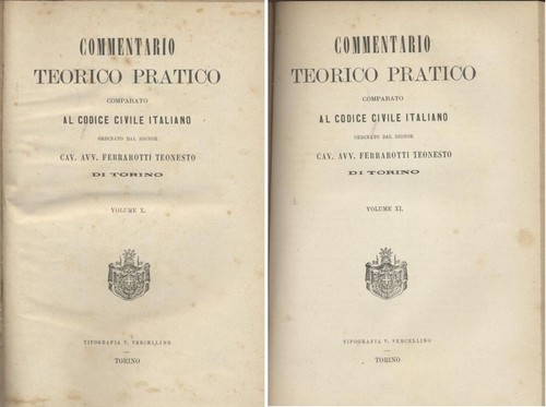 Commentario teorico pratico - teorico,