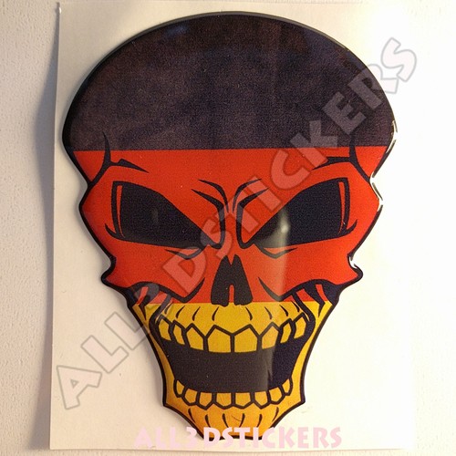 Adesivi resinati cranio skull - adesivi,