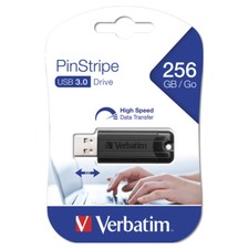 Verbatim 49320 - PinStripe USB 3.0 Pen drive - 256Gb