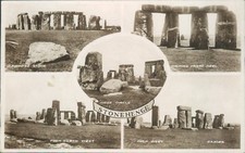 Real photo stonehenge 5 views