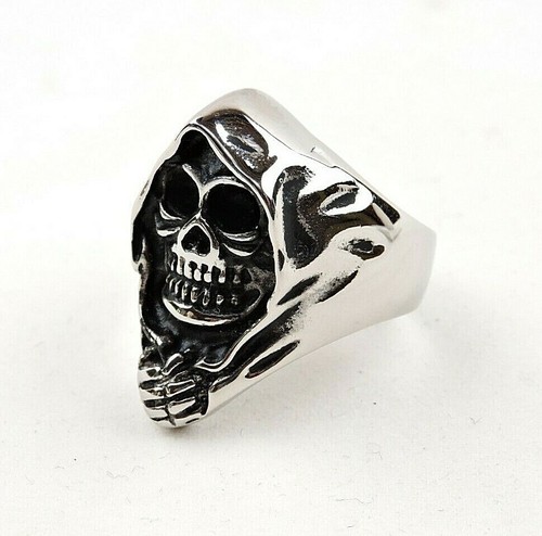 Anello teschio reaper - anello,