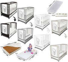 Lettino in legno con cassetto