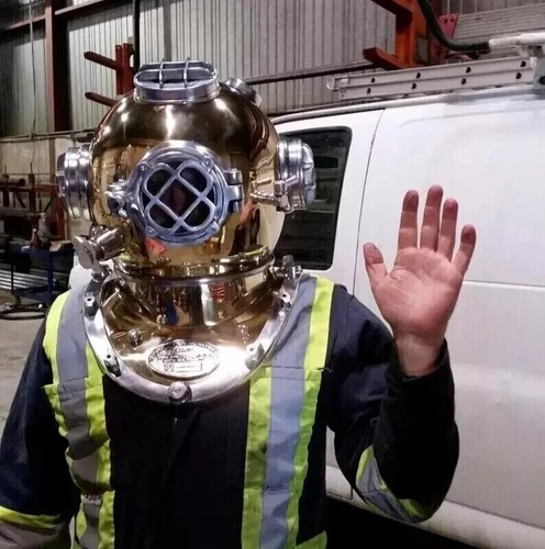 Casco subacqueo full - subacqueo,
