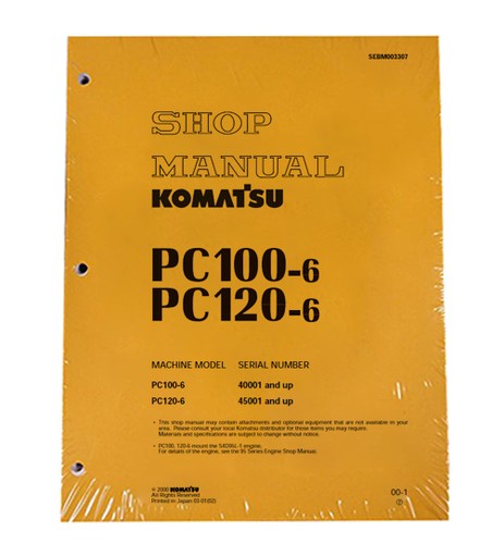 Komatsu pc100 pc120 - pc100-6, pc120-6