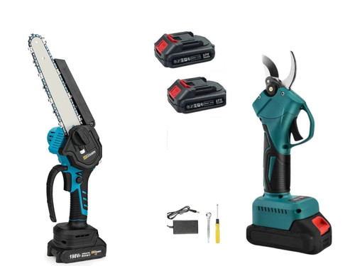 Forbici potatura batteria - a, +