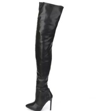 Stivali pelle sexy - pelle, discoteca