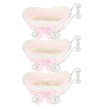 3 Pcs Cestino Per Bomboniere
