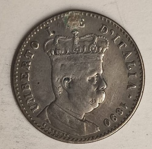 Moneta lira 1890 - 1890, colonia