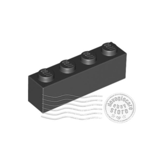 Lego 3010 mattoncino 1x4 - 4x,