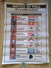 Ghana 2008 Poster Elezioni