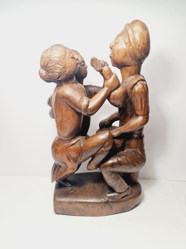 Vintage folk art - art, carved