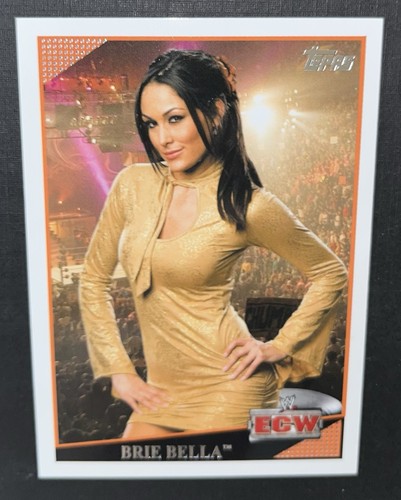 Topps wwe 2009 brie - bella, #77
