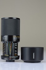 Tamron Zoom 80-210mm F:3,8 Macro Serie Adaptal-2+Paraluce+Astuccio Japan 1980s