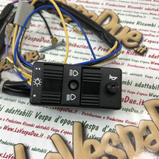 Commutatore Luci Devio Luci a 12 fili per VESPA 80 125 150 200 PX E ARCOBALENO P