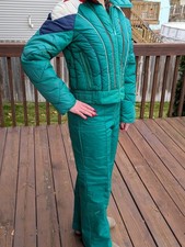  Tuta da sci donna vintage fine anni '70 TAGLIA 6 ottime condizioni