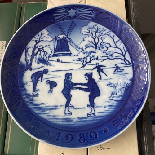 Piatto natale 1989 - piatto, royal