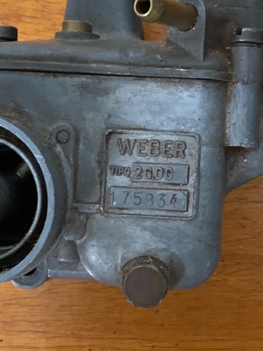 Carburatore usato weber 260c - carburatore,