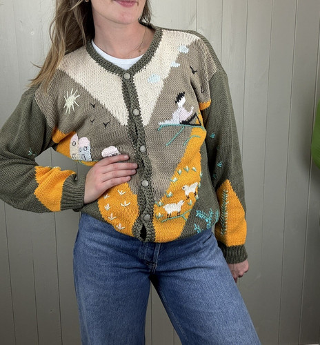 Cardigan vintage taglia - cardigan,