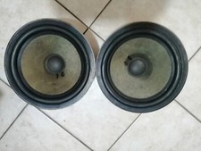 2 Woofer Peerless 25cm,4-0HM funzionanti,con spider leggermente deformato 