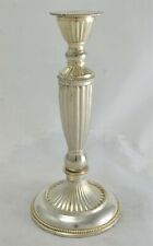 M4226 SPLENDIDO CANDELABRO CANDELIERE 1 FIAMMA in SILVER PLATED