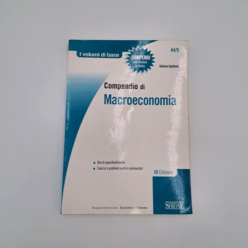 Libro compendio - compendio, di