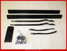 Bike rack roof towing hook car