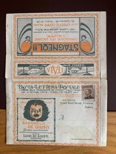 ITALIA 1920/23 BUSTA LETTERA