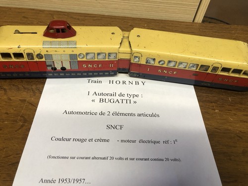 Autorail bugatti hornby - bugatti,