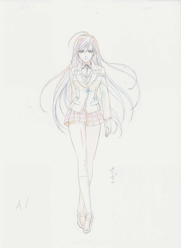 Anime genga non cel - anime, rosario