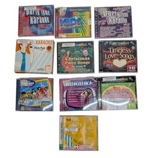Lotto 10 enormi CD karaoke