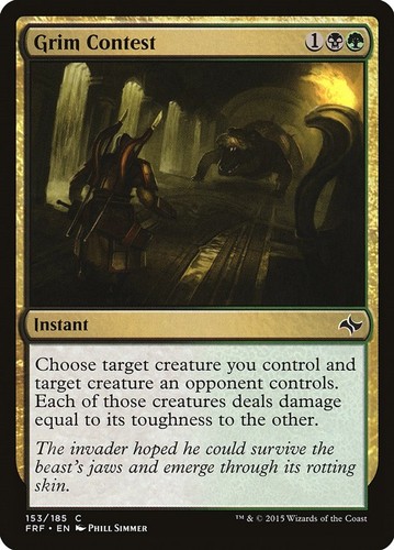 Grim contest frf - 153], quasi