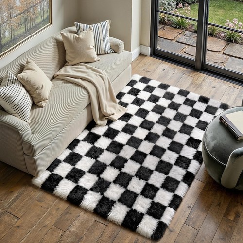Tappeto salotto 120x180cm nero - tappeto,