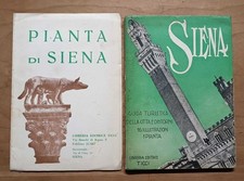 Siena: Guida turistica della Città e dintorni con Pianta (1938 Ticci)
