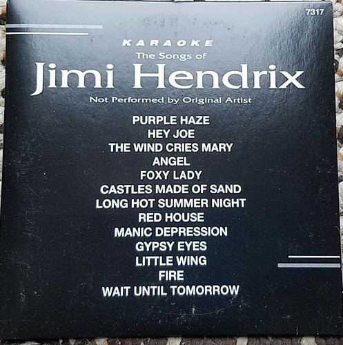 Jimi hendrix karaoke cdg - jimi, disc