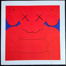Kaws Litografia COA originale Mori Art Museum edizione limitata [200 ex]