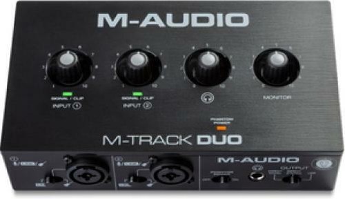 Audio track duo - m-audio, m-track