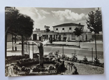 ce697 cartolina sigillo stazione servizio esso provincia di perugia umbria